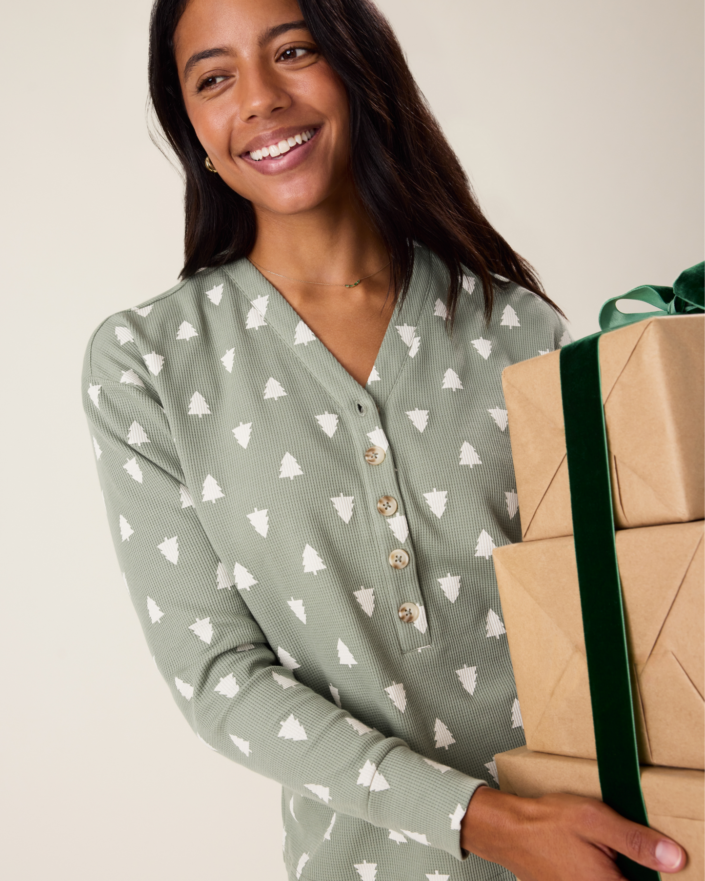 Waffle Maternity & Nursing Lounge Set | Sage Trees