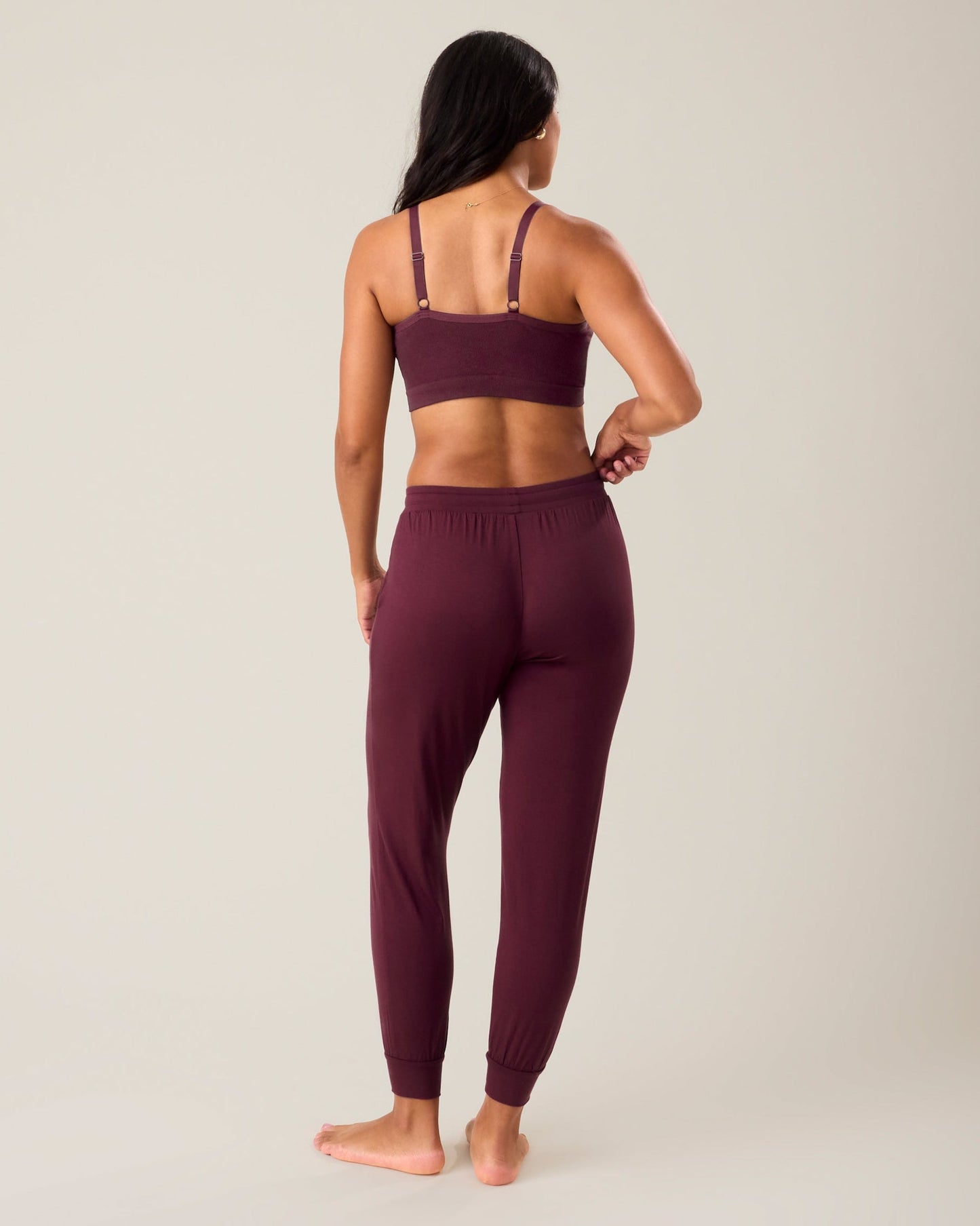 Everyday Lounge Jogger | Deep Burgundy