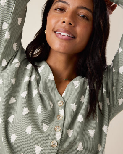 Waffle Maternity & Nursing Lounge Set | Sage Trees