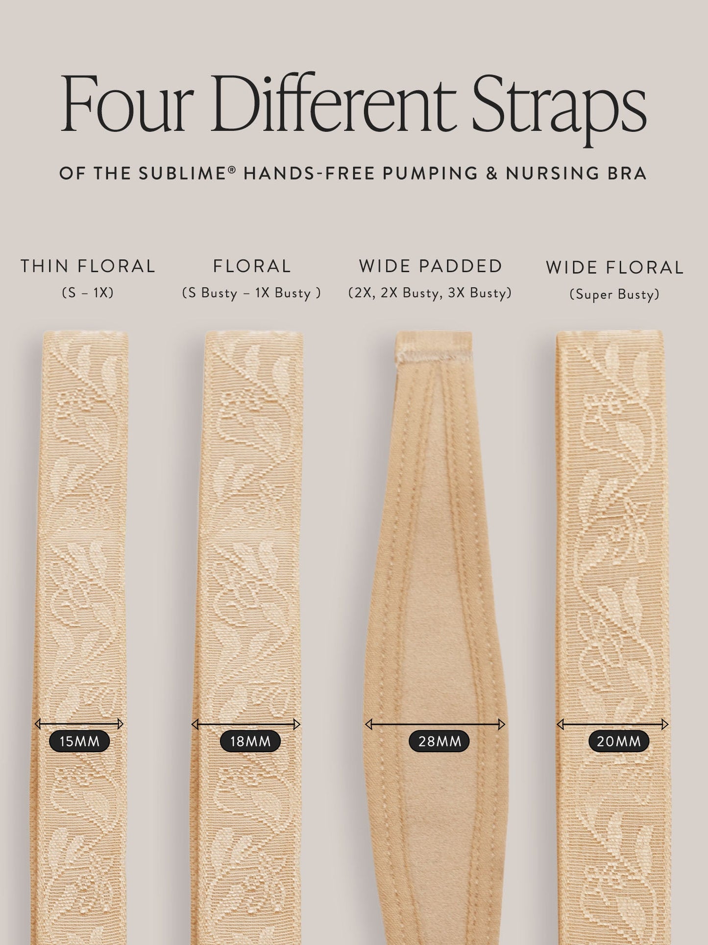 Sublime® Hands-Free Pumping & Nursing Bra | Bubblegum