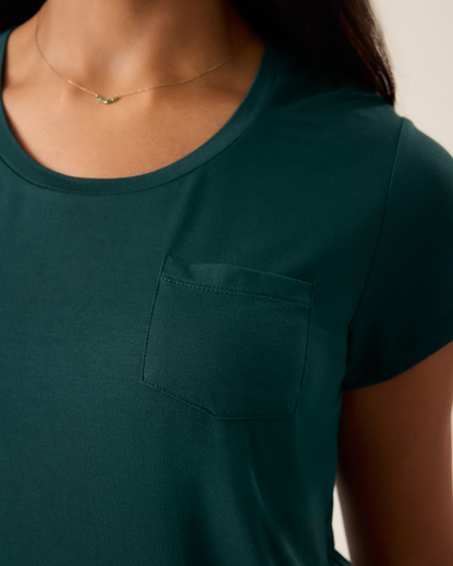 Everyday Maternity & Nursing T-shirt | Evergreen