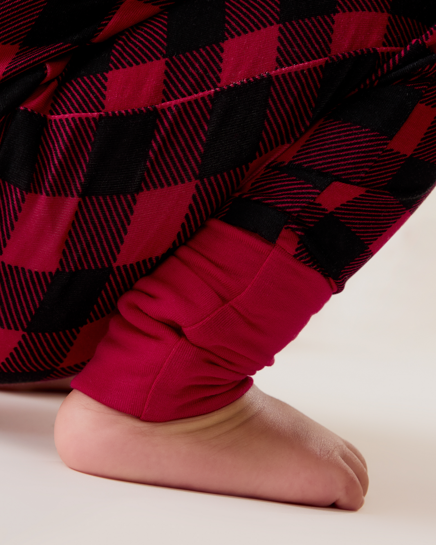 Bamboo Baby Pajama | Red Plaid