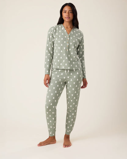 Waffle Maternity & Nursing Lounge Set | Sage Trees