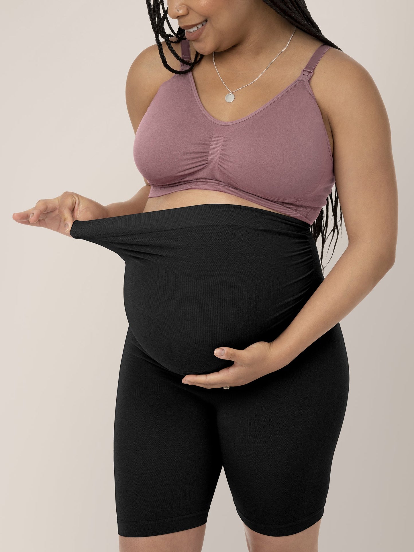 Seamless No-Chafe Maternity Underwear | Black