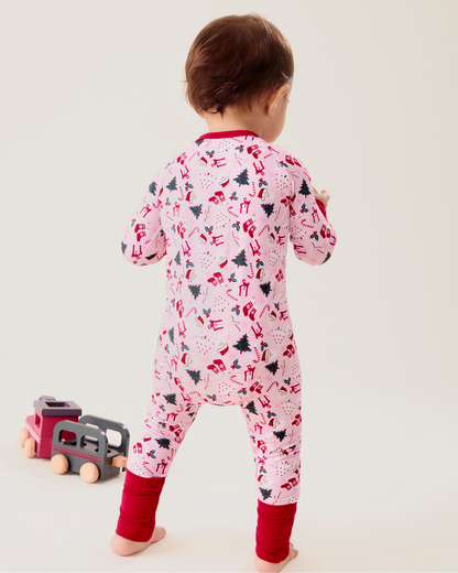 Bamboo Baby Pajama | Candy Cane Lane